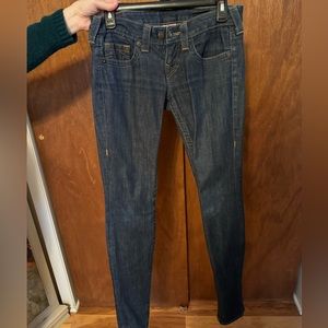 True Religion low rise jeans